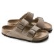 Birkenstock Arizona Tobacco Brown Oiled Leather med blød fodseng