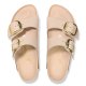 Birkenstock Arizona Big Buckle High Shine beige læder