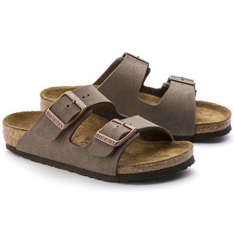 Birkenstock Arizona BØRN i Mocha Birkoflor