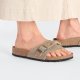 Birkenstock Oita Braided Suede Leather Taupe