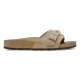 Birkenstock Oita Braided Suede Leather Taupe