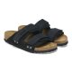 Birkenstock Uji Nubuck Suede Leather Black