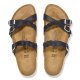 Birkenstock Franca Braided Black Oiled Leather