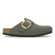 Birkenstock Boston Big Buckle (SMAL) Thyme Nubuck Leather