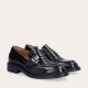 Billi Bi A5012 loafer i sort lakskind