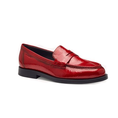 Tamaris 24311 loafer i rød lak