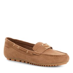 Tamaris 24630 loafer i cognac ruskind