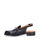 Billi Bi A8430 loafer i sort lakskind med slingback