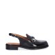 Billi Bi A8430 loafer i sort lakskind med slingback