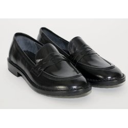 Bubetti 9748 loafer i sort skind