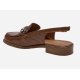 Billi Bi A8430 loafer i cognac lakskind med slingback