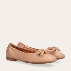 Billi Bi A8044 ballerina i camel skind